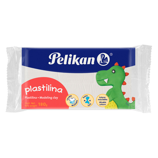 PLASTILINA MAQUETA PELIKAN 180G BLANCO