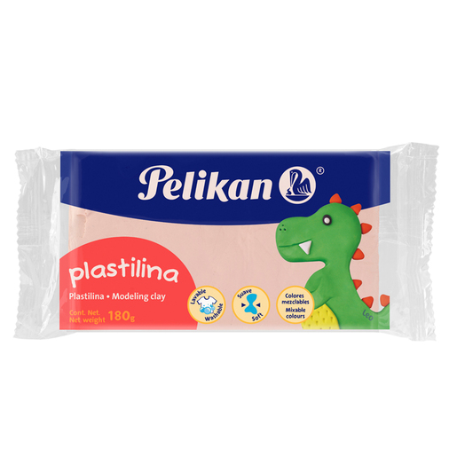 PLASTILINA MAQUETA PELIKAN 180G CARNE