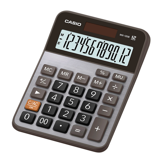 CALCULADORA ESCRITORIO CASIO 12DIG MX-120