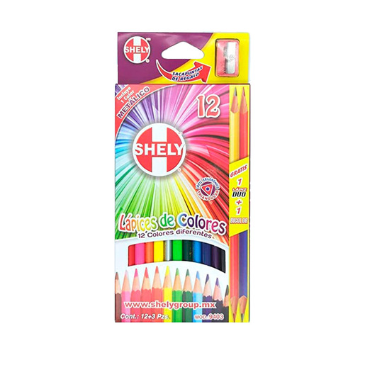 COLORES TRIANGULARES SHELY 12+2L