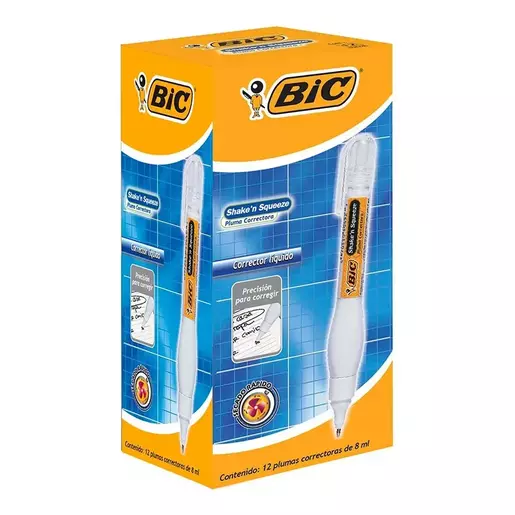 CORRECTOR PLUMA BIC 8ML