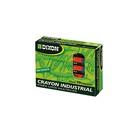 CRAYON ESP IND VINCI HEXAGONAL ROJO 