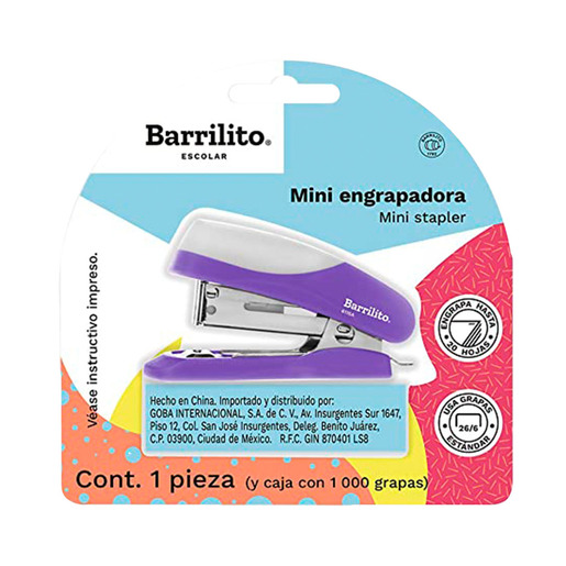 ENGRAPADORA MINI BARRILITO CON GRAPAS