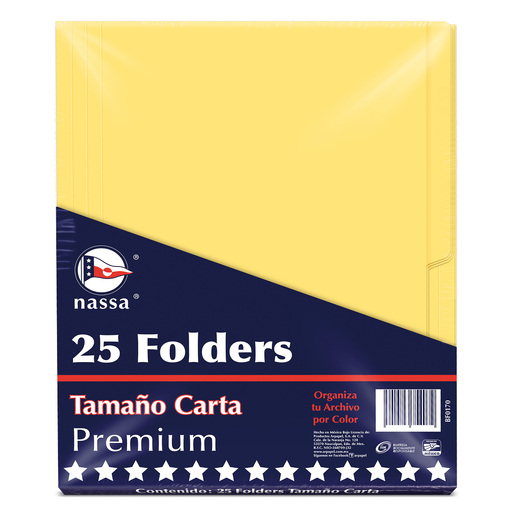 FOLDER CARTA ECO NASSA CANARIO