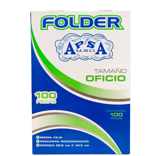 FOLDER OFICIO ECO APSA CREMA 