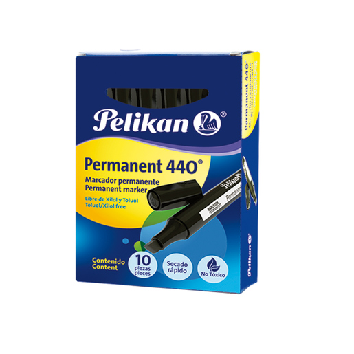 MARCADOR PERMANENTO GRUESO PELIKAN 440 AZUL