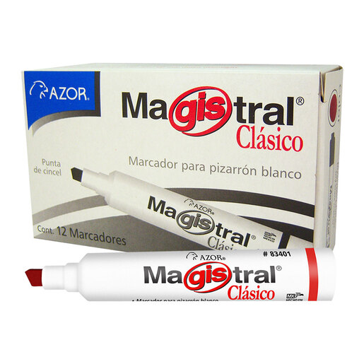 MARCADOR VAR PIZARRON MAGISTRAL P AZUL