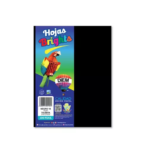 PAPEL BRIGHT DIEM CARTA NEGRO