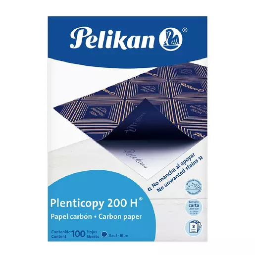 PAPEL CARBON PELIKAN CARTA AZUL N1200