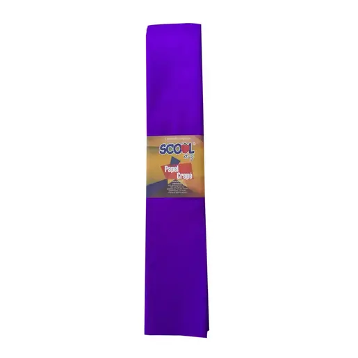 PAPEL CREPE MORADO SCOOL