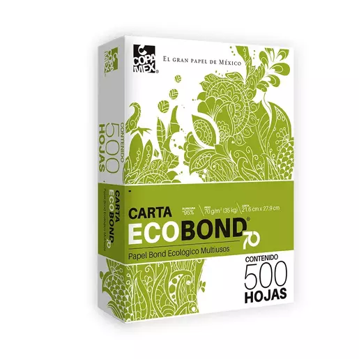 PAPEL ECOBOND 70GR 500 HJS CARTA