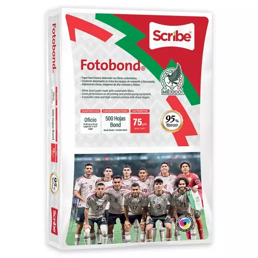 PAPEL FOTOBOND OFICIO 50K  P500H