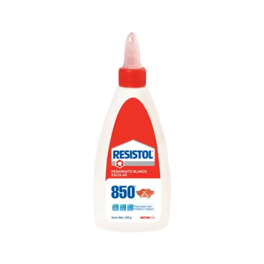 PEGAMENTO BLANCO RESISTOL 850 110GR