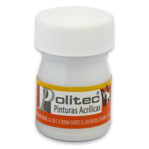 PINTURA ACRILICA POLITEC BLANCO TITANIO 20M