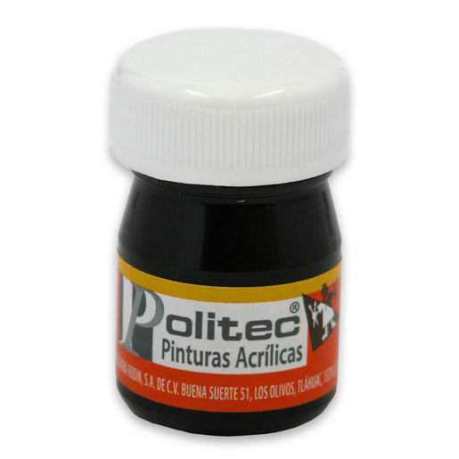 PINTURA ACRILICA POLITEC NEGRO INTENSO 20M