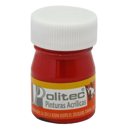 PINTURA ACRILICA POLITEC ROJO TOLU 20M