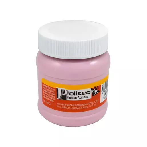 PINTURA ACRILICA POLTEC 250ML 326 ROSA PASTEL