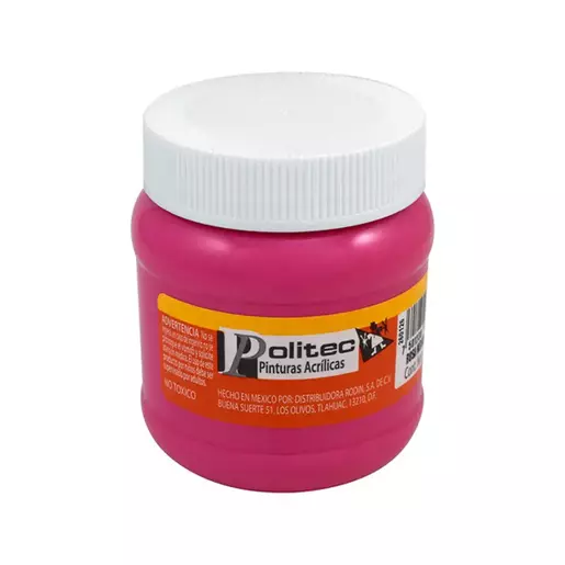 PINTURA ACRILICA POLTEC 250ML 337 ROSA MEXICANO