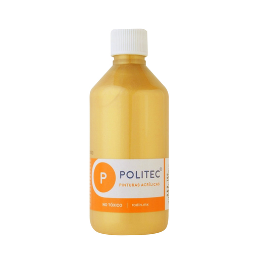 PINTURA ACRILICA POLTEC 250ML ORO PZA