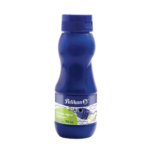 PINTURA DIGITAL PELIKAN LAVABLE AZUL  150ML