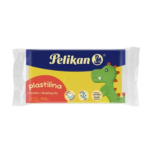 PLASTILINA MAQUETA PELIKAN 180G AMARILLO