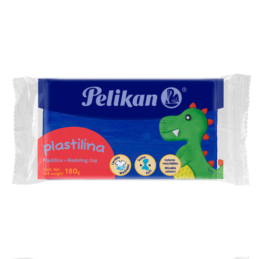 PLASTILINA MAQUETA PELIKAN 180G AZUL MARINO