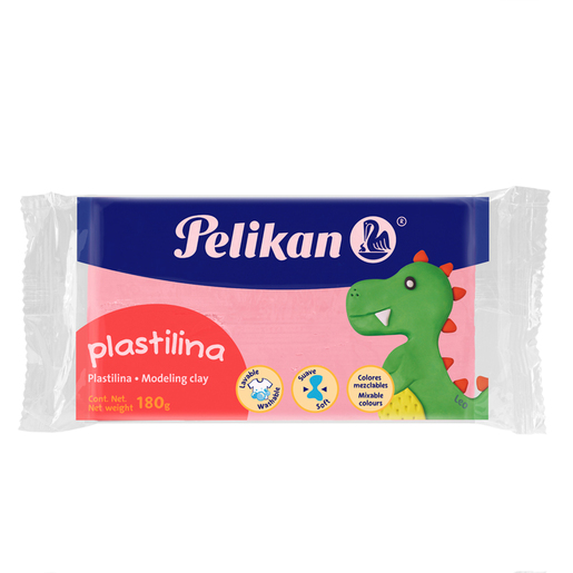 PLASTILINA MAQUETA PELIKAN 180G ROSA